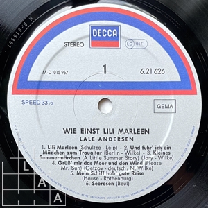 Lale Andersen: Wie einst Lili Marleen