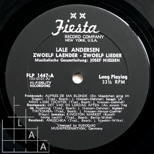 Lale Andersen: Zwölf Länder, zwölf Lieder