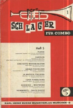 Deckblatt Notenblatt