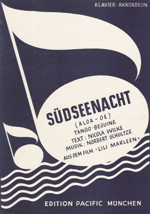 Deckblatt Notenblatt