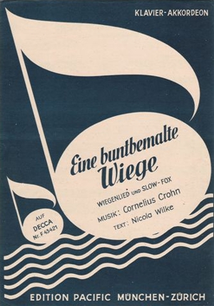 Deckblatt Notenblatt