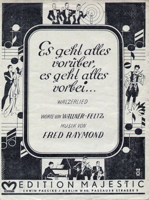 Deckblatt Notenblatt