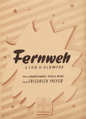 Deckblatt Notenblatt