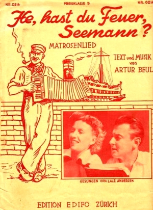 Deckblatt Notenblatt