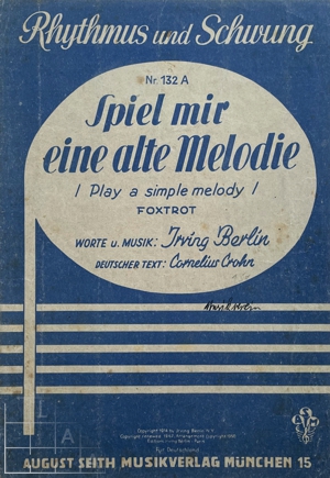 Deckblatt Notenblatt X_102