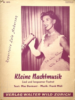 Deckblatt Notenblatt X_423