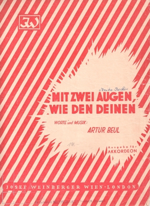 Deckblatt Notenblatt X_425