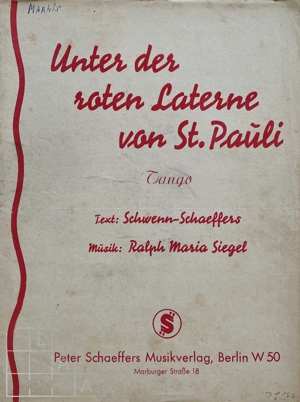 Deckblatt Notenblatt X_451