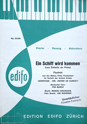 Deckblatt Notenblatt X_479