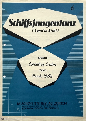 Deckblatt Notenblatt X_485