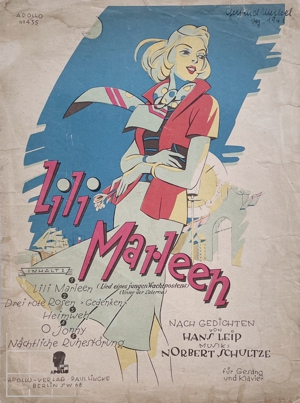 Deckblatt Notenblatt X_503