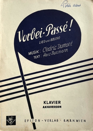 Deckblatt Notenblatt X_85