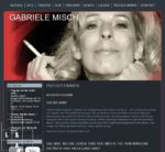Screenshot der Homepage von Gabriele Misch