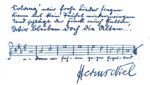 Autograph von Herms Niel